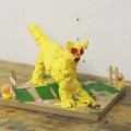 ポップな色合いのフェレット! ポップな色合いのフェレット!