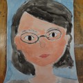 自分の顔をよ~く観察② 自画像本番編 自分の顔をよ~く観察② 自画像本番編