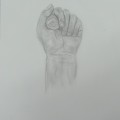 丸いものを持った手を描く② 丸いものを持った手を描く②