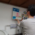 共同制作の飾りつけ 共同制作の飾りつけ