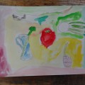 葉物野菜を水彩で描く!! 葉物野菜を水彩で描く!!