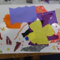 紙と毛糸をコラージュして絵を描こう! 紙と毛糸をコラージュして絵を描こう!