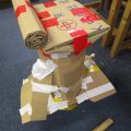 三角形を利用したイス 三角形を利用したイス