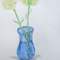 カーネーションを描く カーネーションを描く