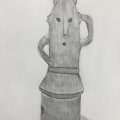 はにわとワイン瓶 はにわとワイン瓶