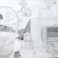 贈り物がテーマの静物画(デッサン絵画木曜クラス) 贈り物がテーマの静物画(デッサン絵画木曜クラス)